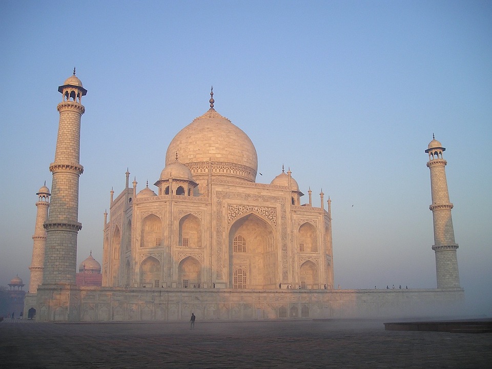 Taj Mahal at Agra, India is one of the wonders of the world