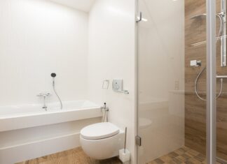 Utilizing Bathroom Space with Custom Shower Doors Bathroom Space