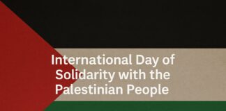 International Day of Solidarity with the Palestinian People: History, Human Stories, Global Support, and the Fight for Justice International Day of Solidarity with the Palestinian People