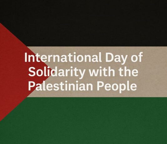 International Day of Solidarity with the Palestinian People: History, Human Stories, Global Support, and the Fight for Justice International Day of Solidarity with the Palestinian People