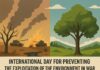 Protecting Nature in Times of War: Understanding the International Day for Preventing Environmental Exploitation International Day for Preventing the Exploitation of the Environment in War