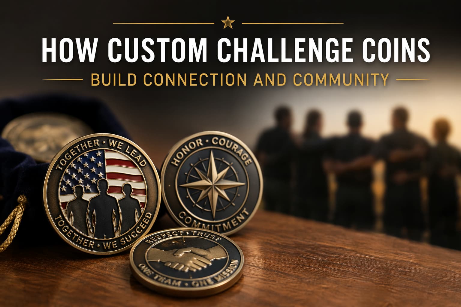 How Custom Challenge Coins Build Connection and Community