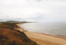 Visit to Malahide (Dublin Ireland) Beach on Sunny Afternoon