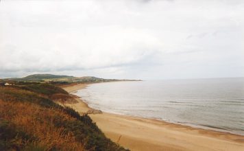 Visit to Malahide (Dublin Ireland) Beach on Sunny Afternoon