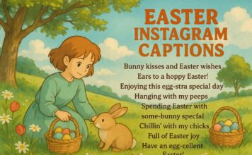 300+ Best Easter Instagram Captions for 2025: Cute, Clever, Funny & Faith-Filled Ideas Easter Captions for Every Post: Funny, Cute, Religious & Aesthetic Ideas to Share