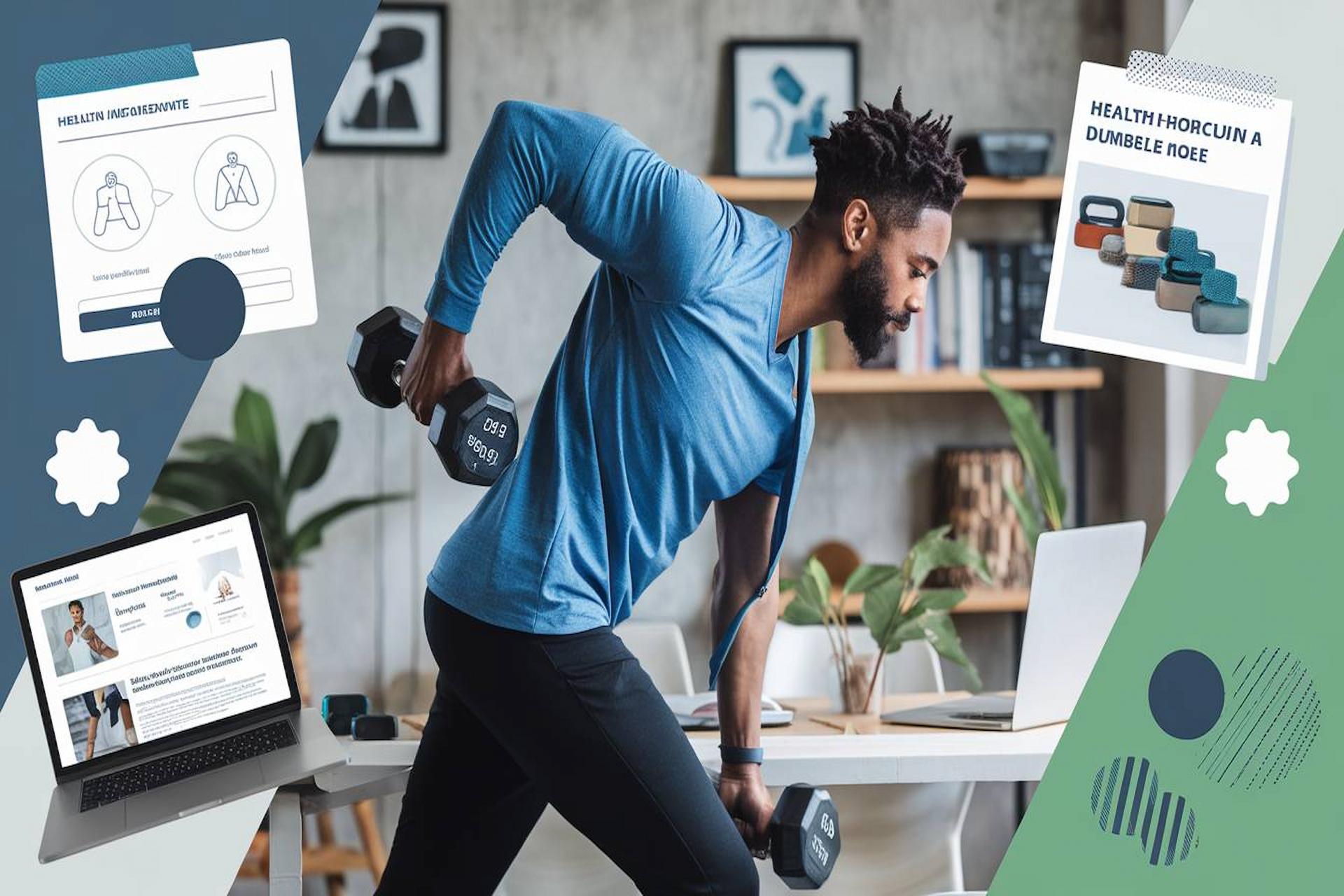 Image showcasing Back and Shoulder Exercises: Dumbbell Workout for Entrepreneurs