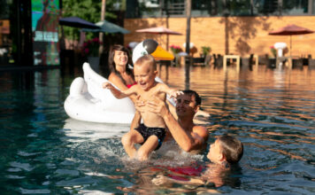 A Wonderful Day At The Family Swimming Hole In The Water Mine Family Swimming Hole
