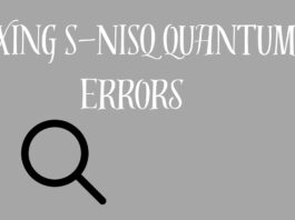 Fixing S-NISQ quantum Errors: Increasing Dependability In The Era of Noisy Quantum Computing The Problem of Quantum System Noise