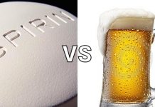 For women, Beer is better than Aspirin
