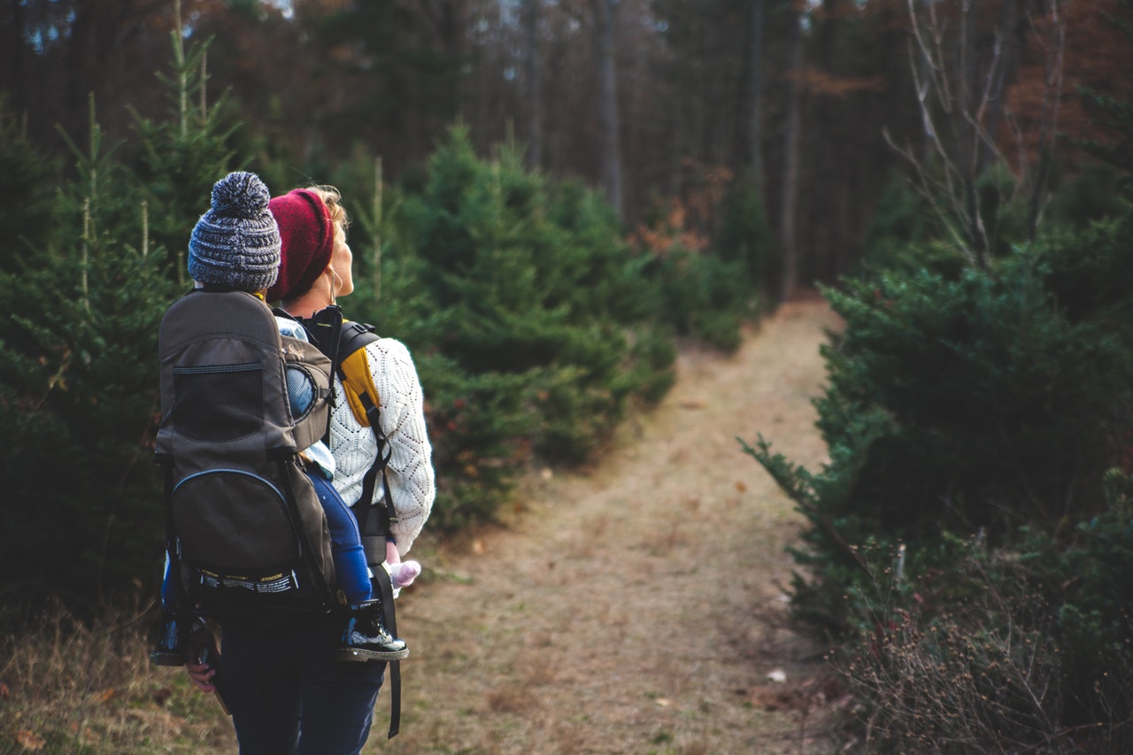 Hiking with kids