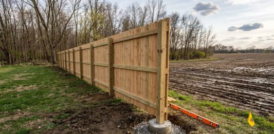 How to Plan a Fence That Handles Indiana’s Freeze-Thaw Cycles