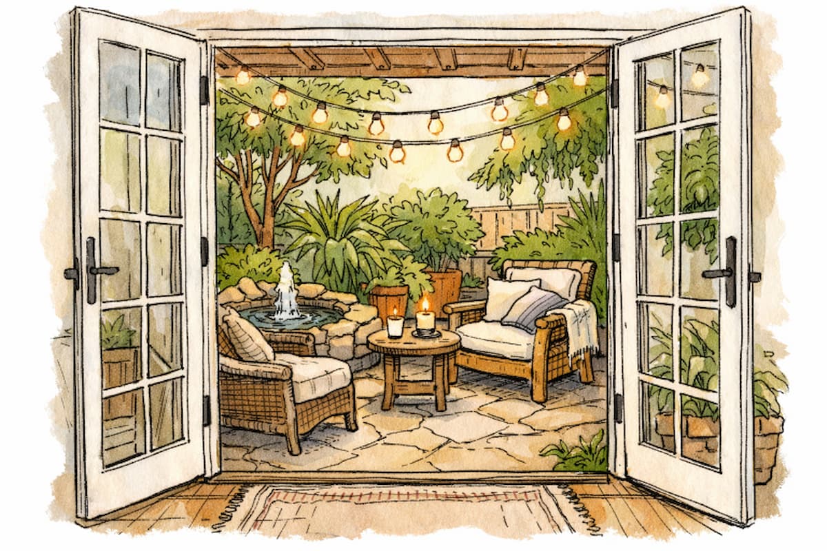 Outdoor living spaces 