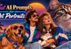 1980s AI Photos for Pets: Prompts for Dogs, Cats and Every Good Boy in Between Pet Studio Portrait