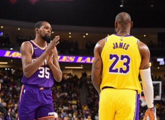 Stats For The Phoenix Suns vs. Lakers game Phoenix Suns vs. Lakers game