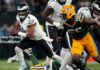 Player Stats for the Green Bay Packers vs. Philadelphia Eagles Game Player Stats