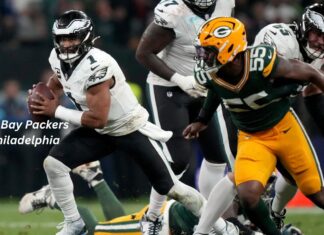 Player Stats for the Green Bay Packers vs. Philadelphia Eagles Game Player Stats