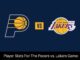 Player Stats For The Pacers vs. Lakers Game: A Complete Study Player Stats For The Pacers vs. Lakers Game: A Complete Study