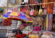 Shopping in Rajasthan, India