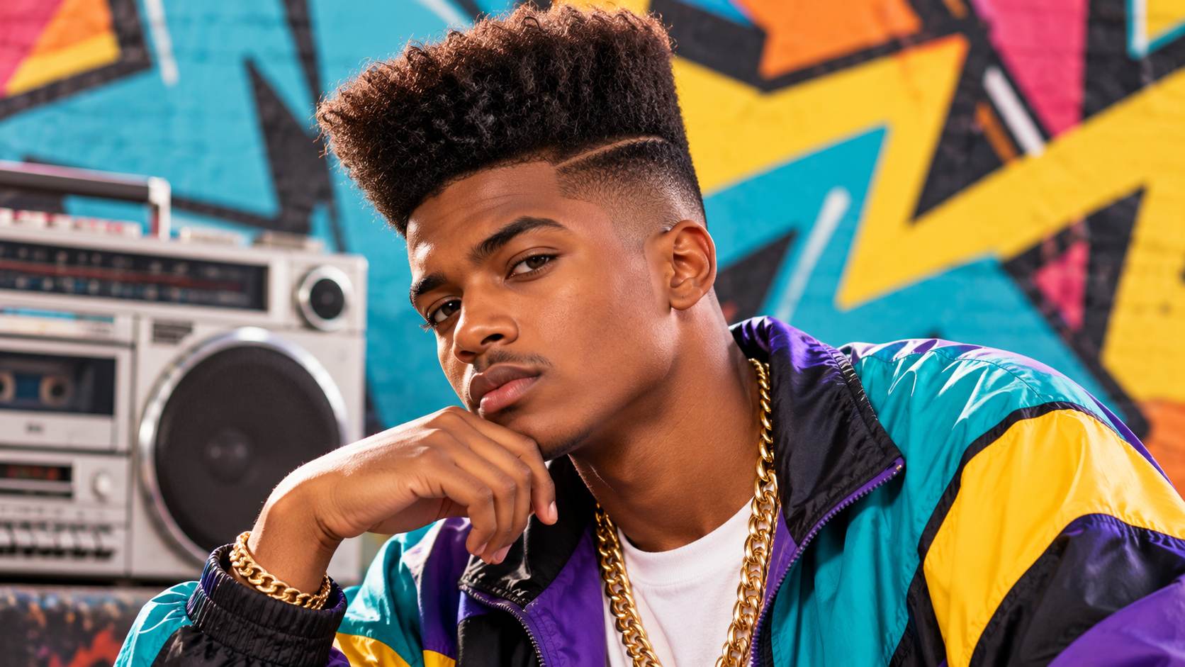 The high-top fade