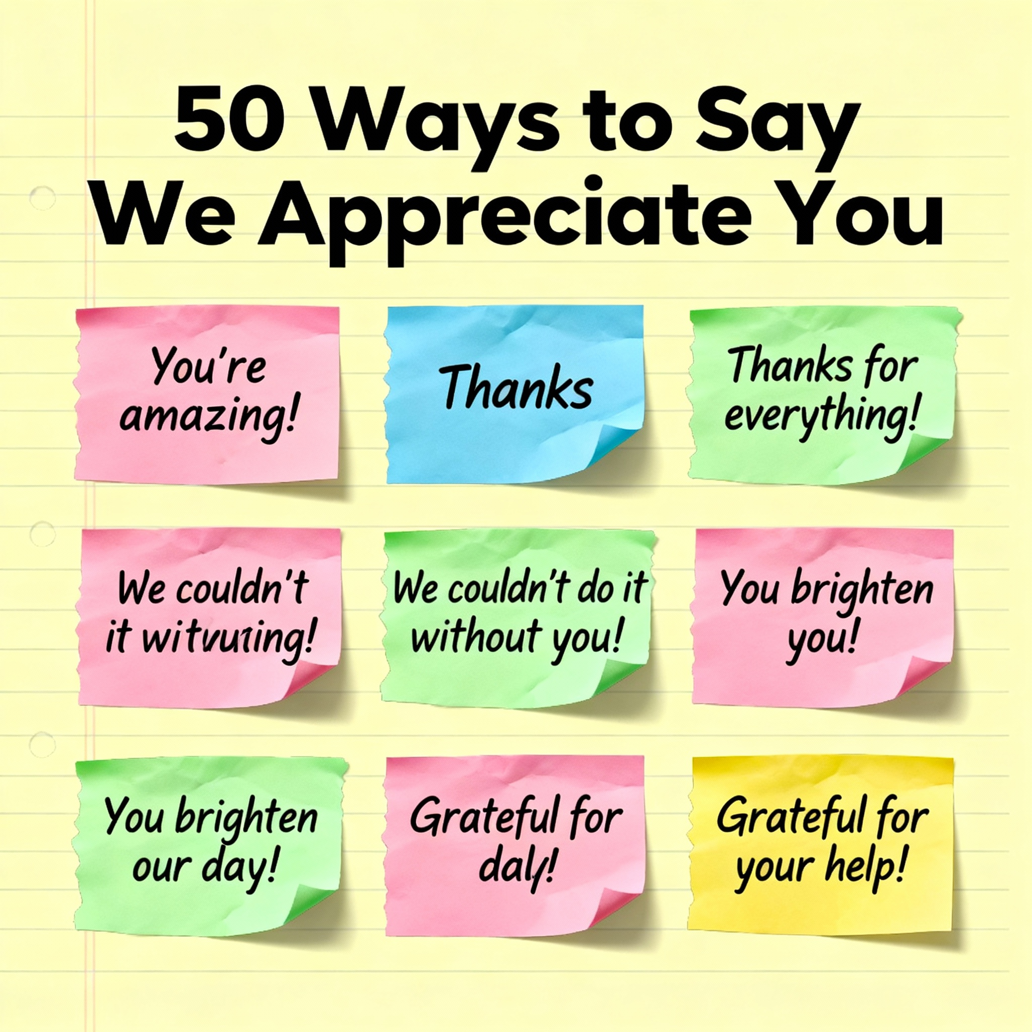 50+Ways to Say We Appreciate You - Megri Blog: Latest Articles on ...