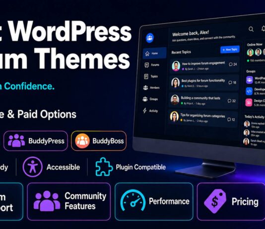 7 Best WordPress Forum Themes for 2026: Free and Paid Options WordPress Forum Themes
