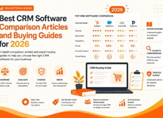 Best CRM Software Comparison Articles and Buying Guides for 2026 Comparison of the best CRM software articles, buying guides and review platforms for 2026