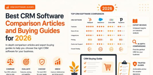 Best CRM Software Comparison Articles and Buying Guides for 2026 Comparison of the best CRM software articles, buying guides and review platforms for 2026