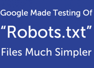 Google Made Testing Of “Robots.txt” Files Much Simpler