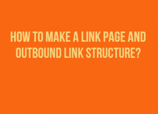 How To Make A Link Page And Outbound Link Structure?