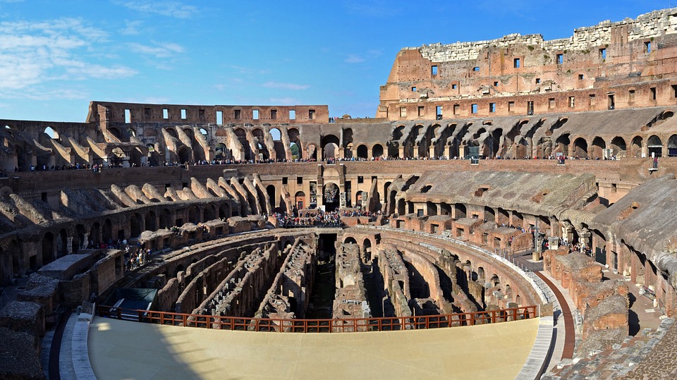 The Colosseum or Coliseum, also known as the Flavian Amphitheatre