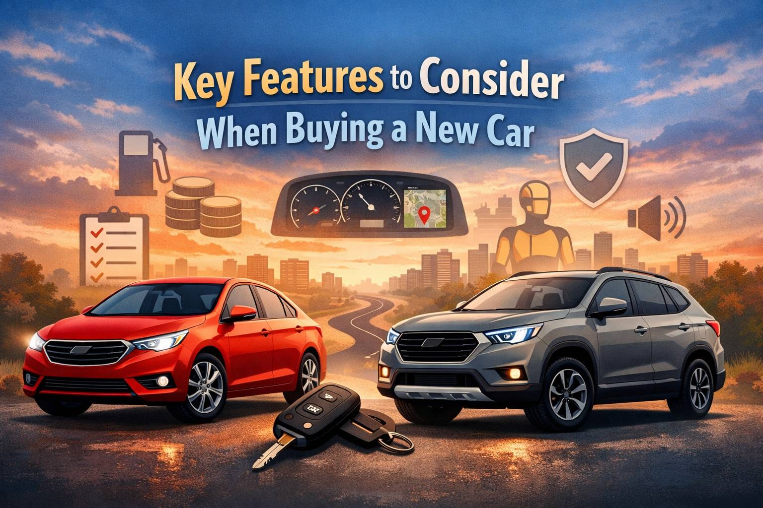 Key Car Features Key Features to Consider When Buying a New Car