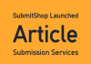 SubmitShop Launched Article Submission Services