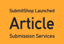 SubmitShop Launched Article Submission Services